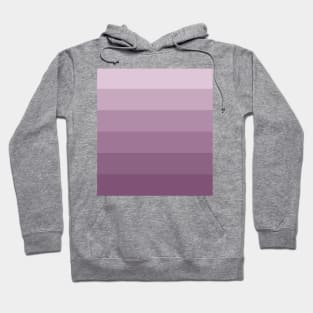 Stripes - Gradient - Dark to Light purple violet dusk Hoodie